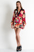 Shan Soie Silk puff sleeve blouse